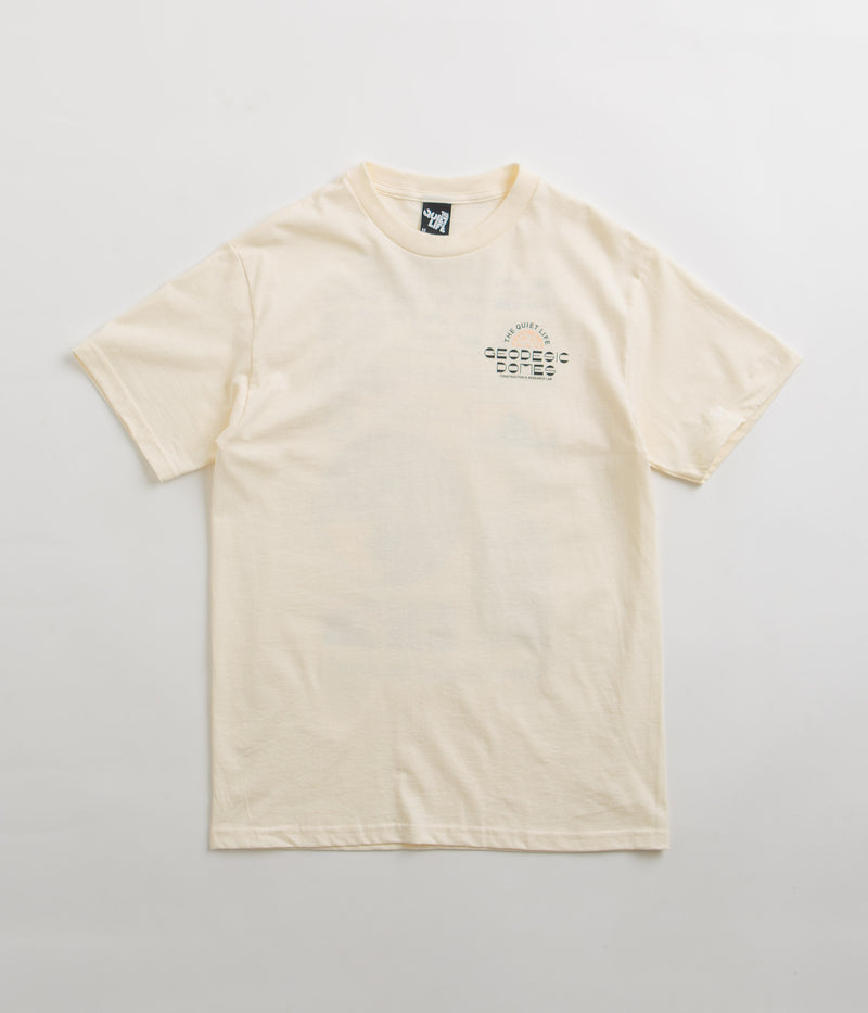 The Quiet Life Geo Domes T-Shirt in Cream