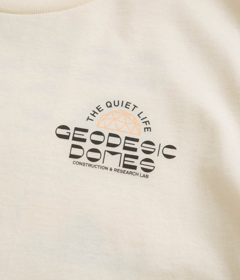 The Quiet Life Geo Domes T-Shirt in Cream