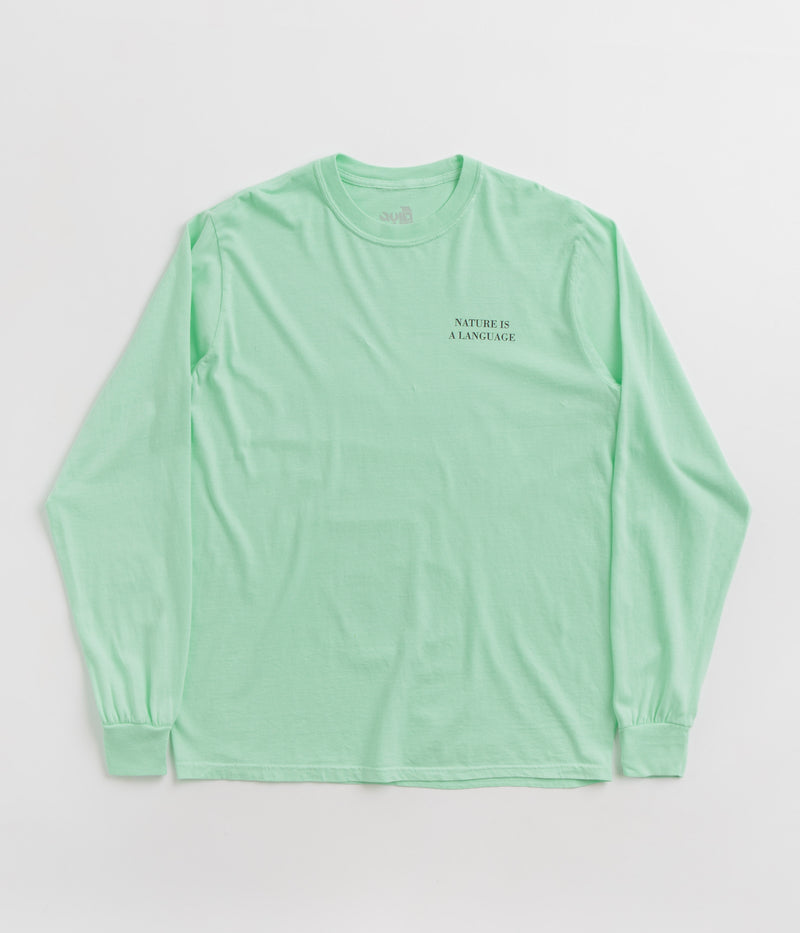 The Quiet Life Nature is a Language Long Sleeve T-Shirt in Mist