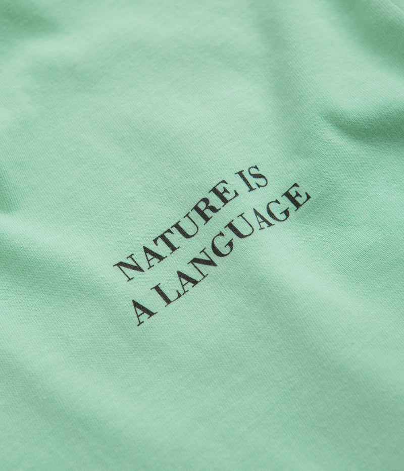 The Quiet Life Nature is a Language Long Sleeve T-Shirt in Mist
