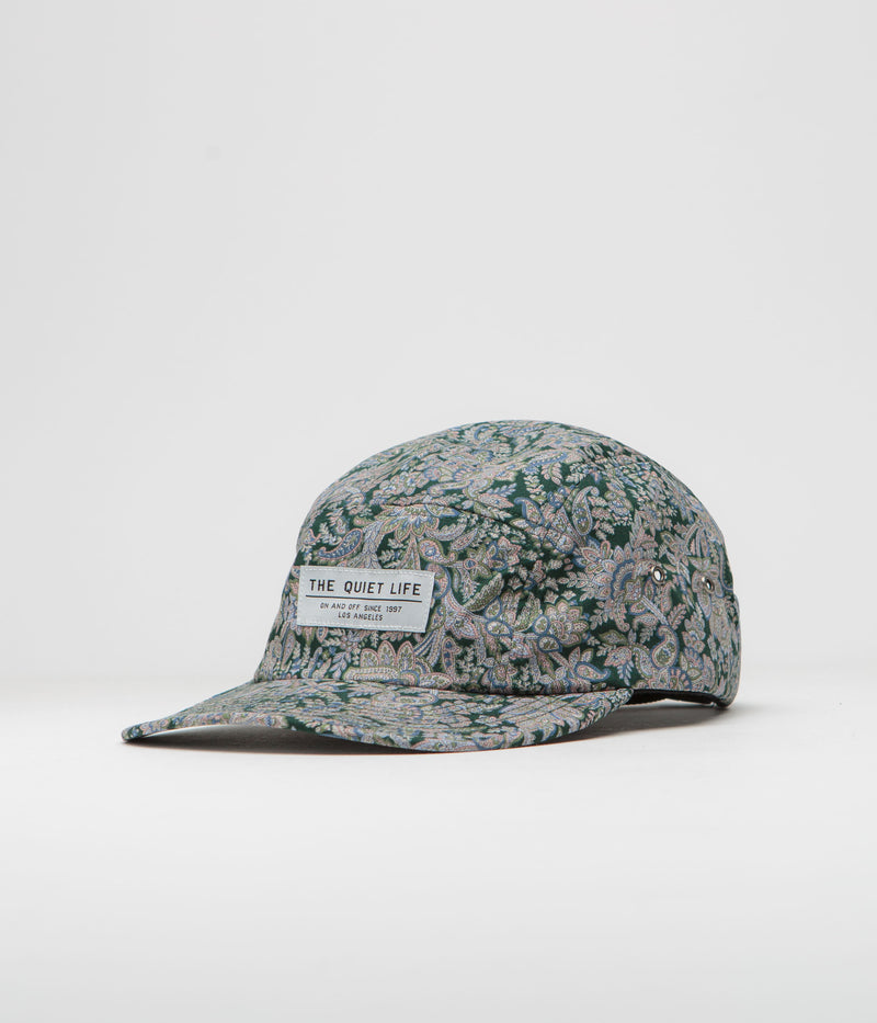 The Quiet Life Paisley 5 Panel Camper Cap in Multi