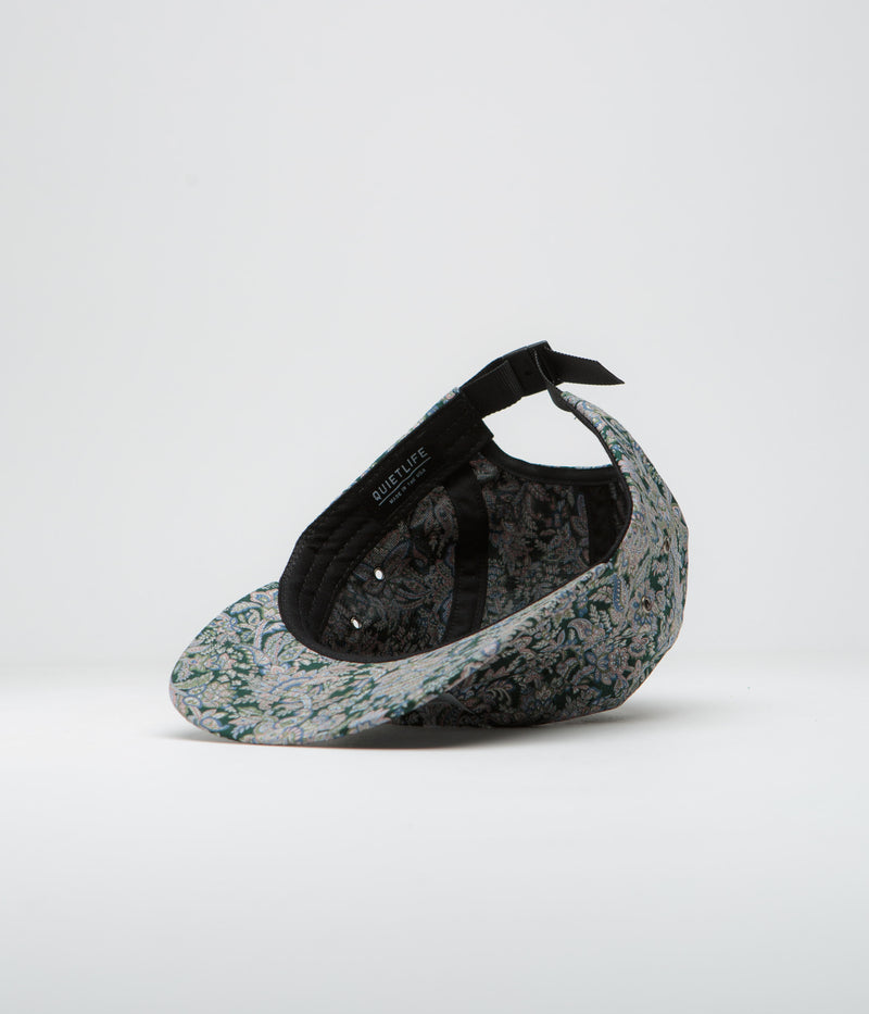 The Quiet Life Paisley 5 Panel Camper Cap in Multi