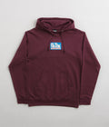 The Quiet Life Walks Do Wonders Hoodie in Burgundy