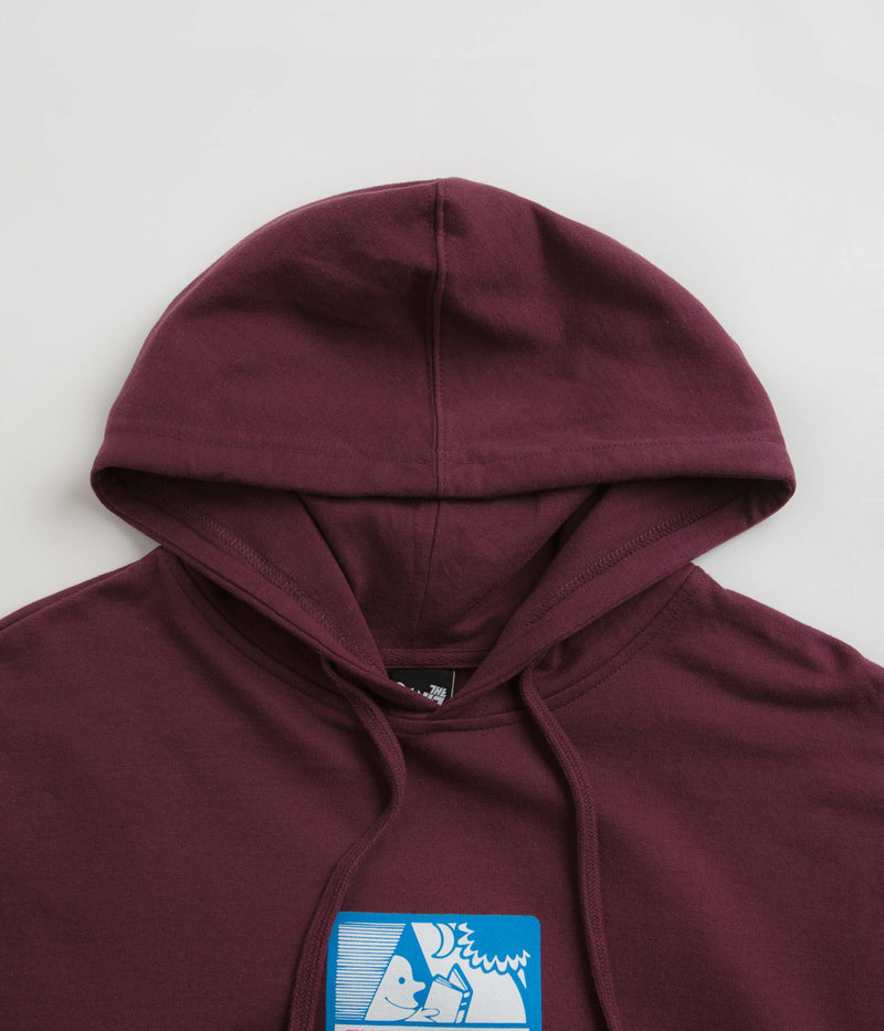 The Quiet Life Walks Do Wonders Hoodie in Burgundy