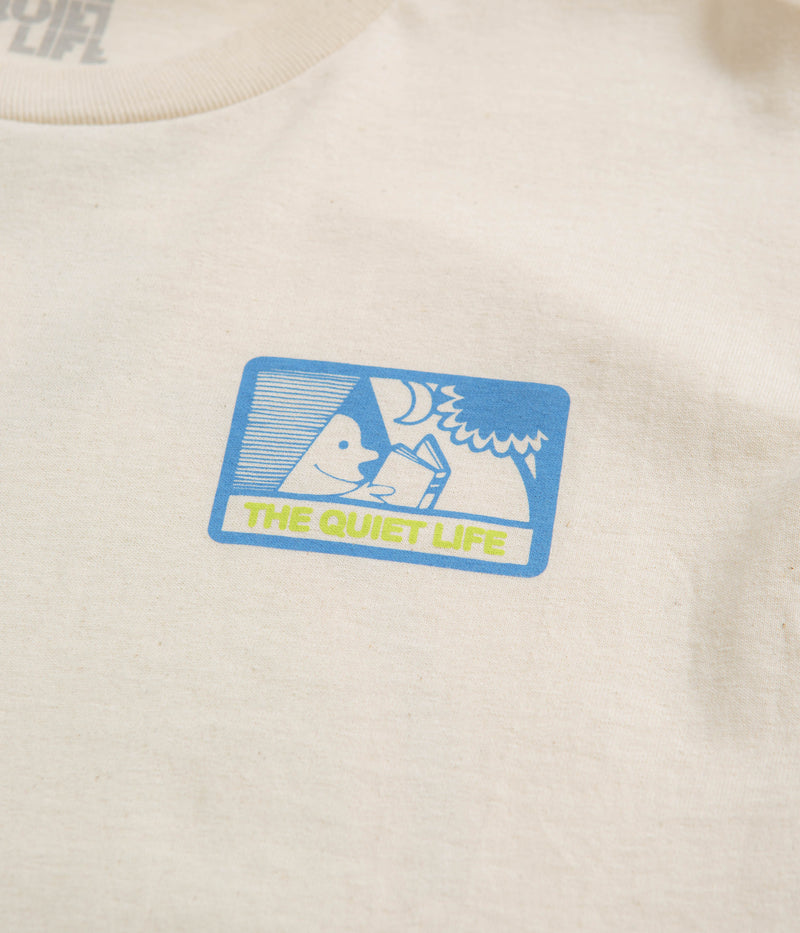 The Quiet Life Walks Do Wonders Long Sleeve T-Shirt in Cream