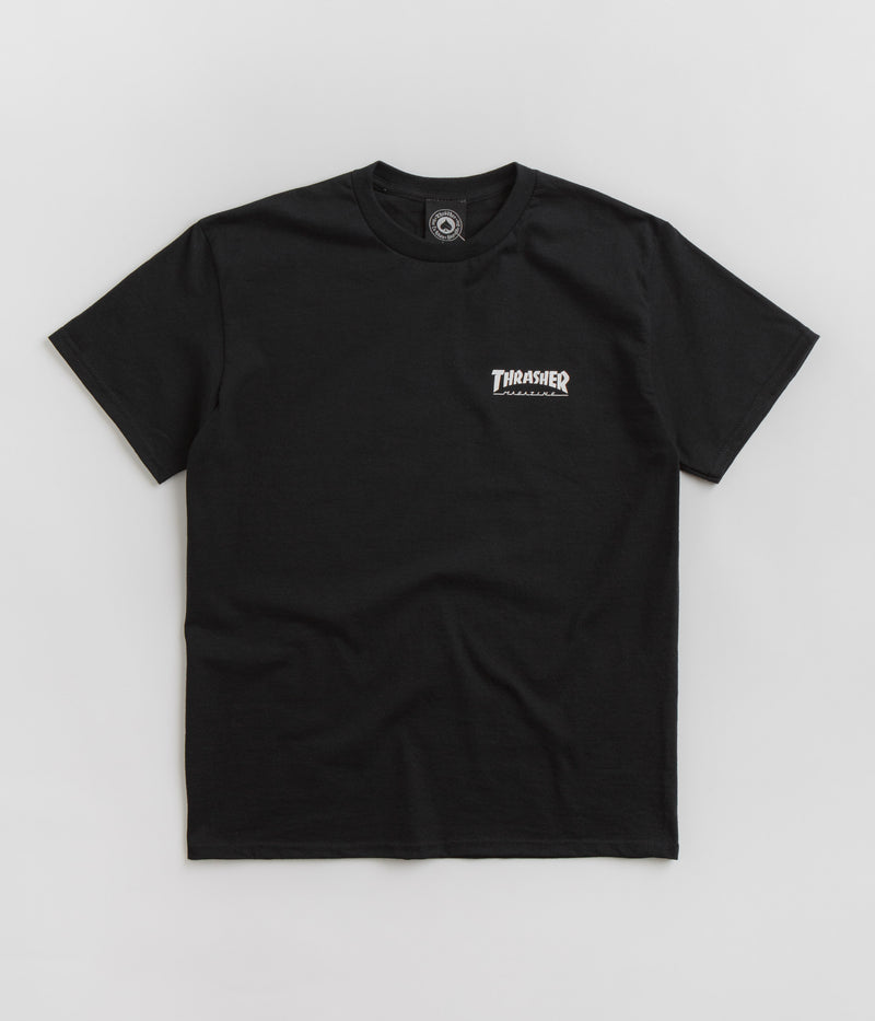 Thrasher Little Thrasher T-Shirt in Black