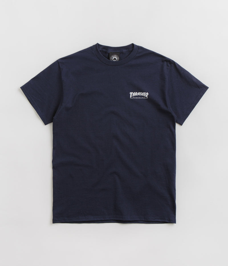 Thrasher Little Thrasher T-Shirt in Navy