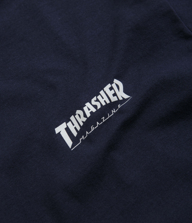 Thrasher Little Thrasher T-Shirt in Navy