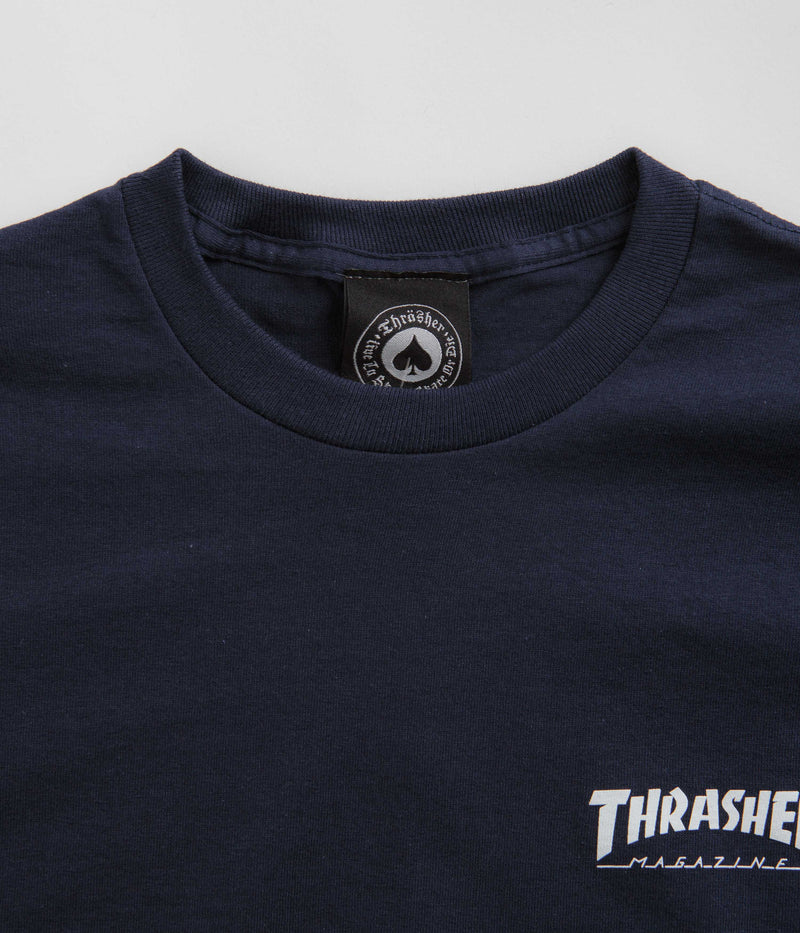 Thrasher Little Thrasher T-Shirt in Navy