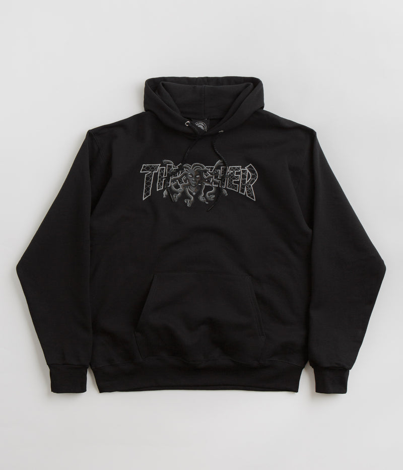 Thrasher Medusa Hoodie in Black