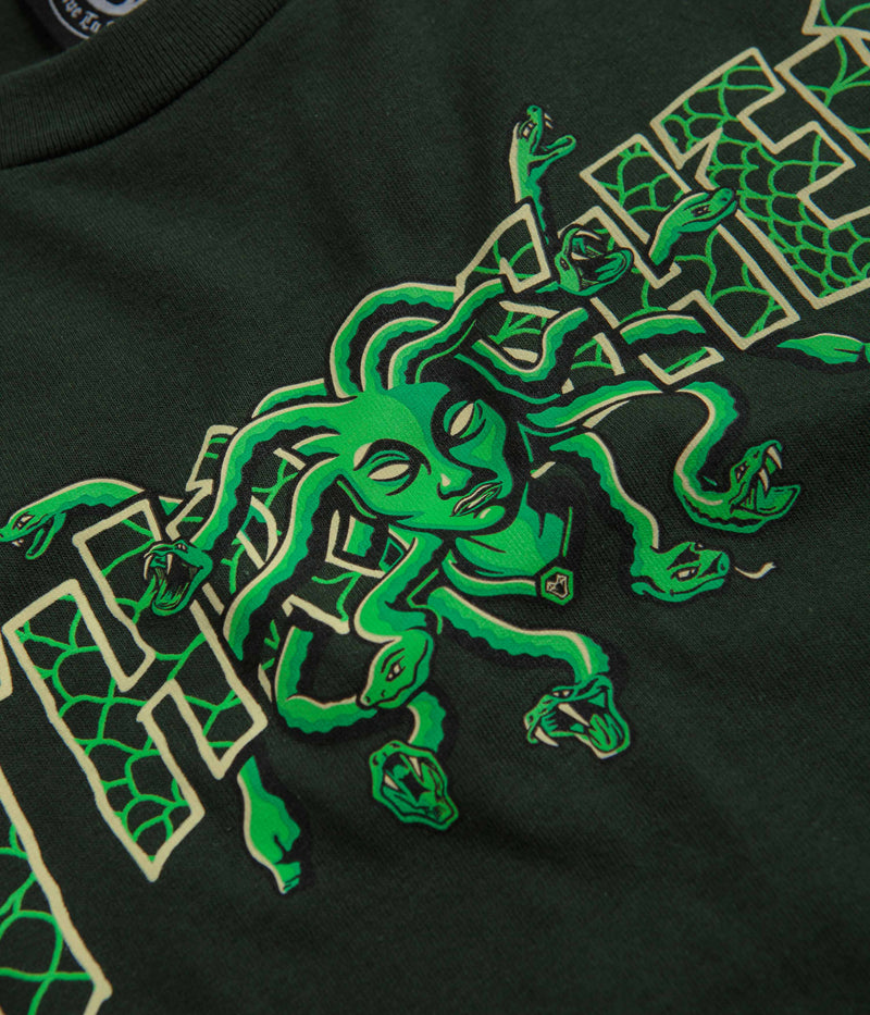 Thrasher Medusa T-Shirt in Forest Green