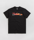 Thrasher Racecar T-Shirt in Black