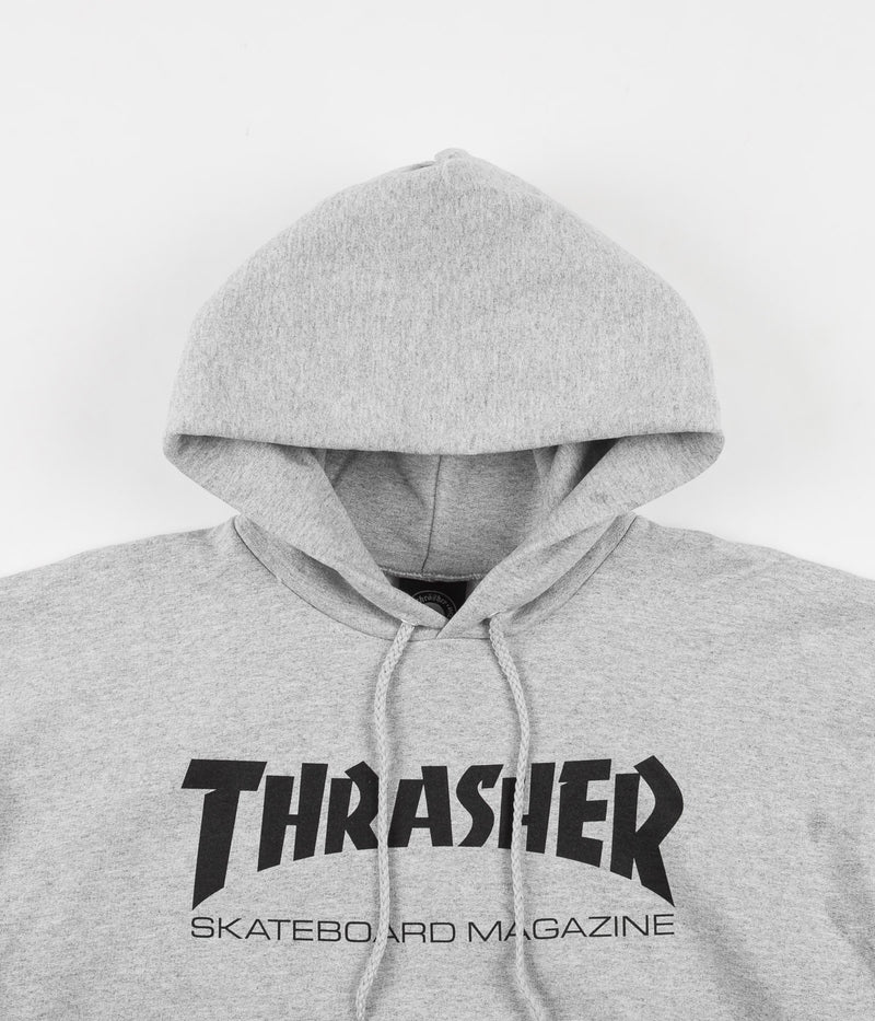 Thrasher Skate Mag Hoodie in Heather Grey