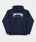 Thrasher Skate Mag Hoodie in Navy