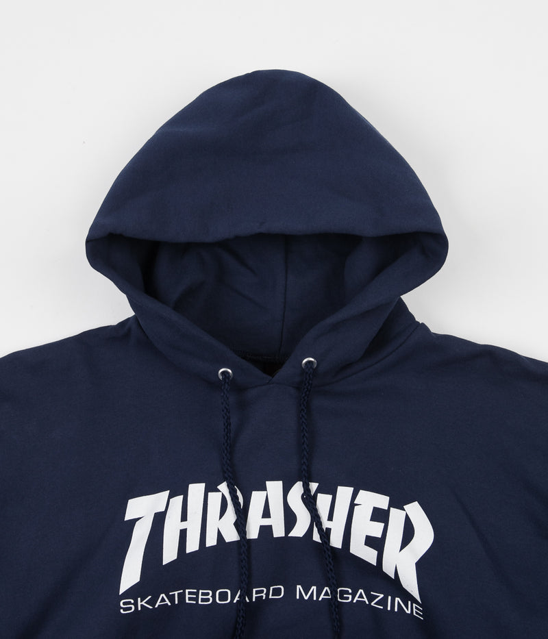 Thrasher Skate Mag Hoodie in Navy