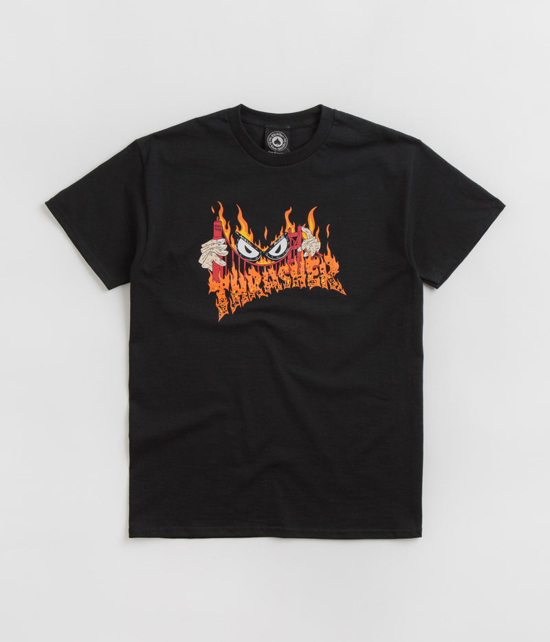 Thrasher Sucka Free By Neckface T-Shirt in Black