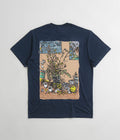 Tired Cat Nap T-Shirt in Navy