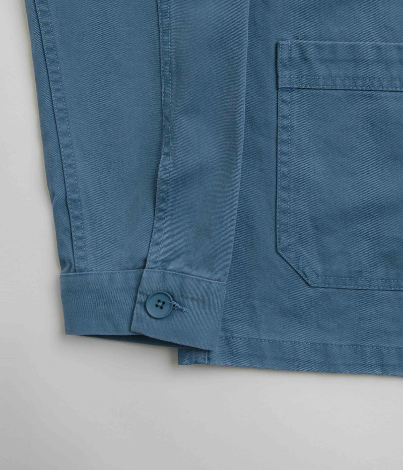 Tired Moto Field Jacket in Cadet Blue