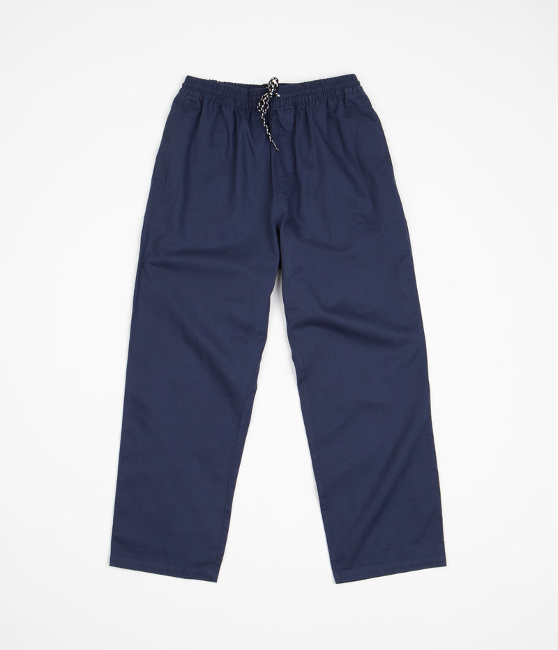 Tired Stamp Pants in Dark Navy