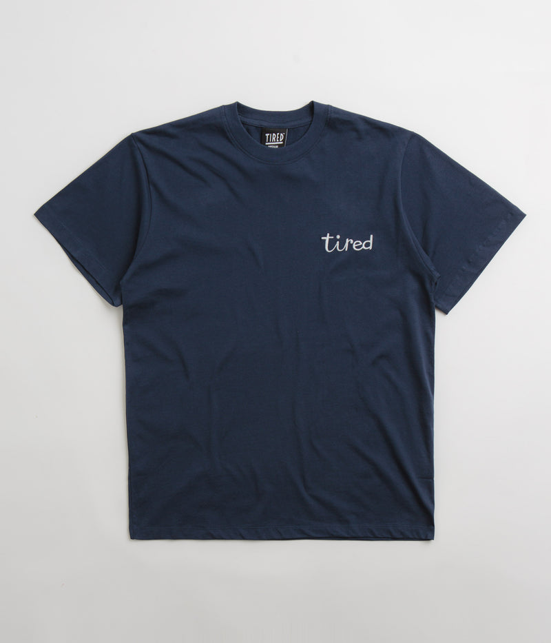 Tired The Ship Has Sailed T-Shirt in Navy