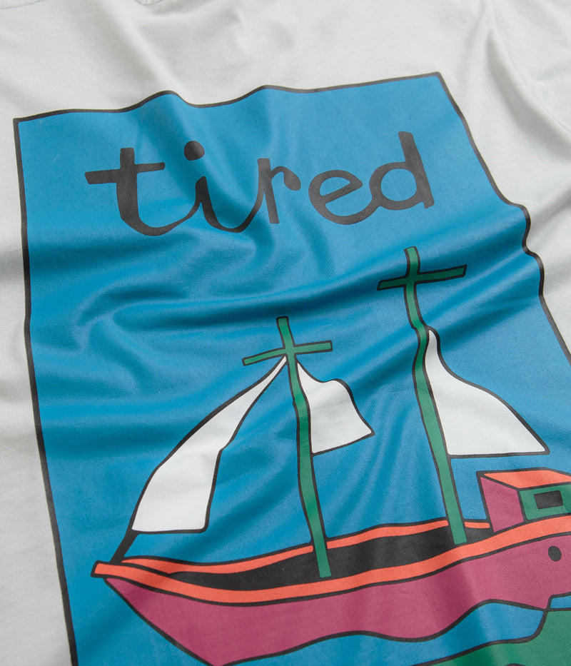 Tired The Ship Has Sailed T-Shirt in Stone