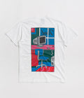 Tired Workstation Pocket T-Shirt in White