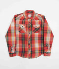 Topo Designs Mountain Heavyweight Shirt in Red and Yellow Plaid