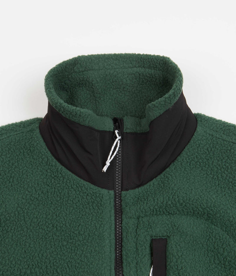 Topo Designs Mountain Pullover Fleece in Forest