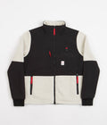 Topo Designs Womens Subalpine Fleece in Bone White  and Black