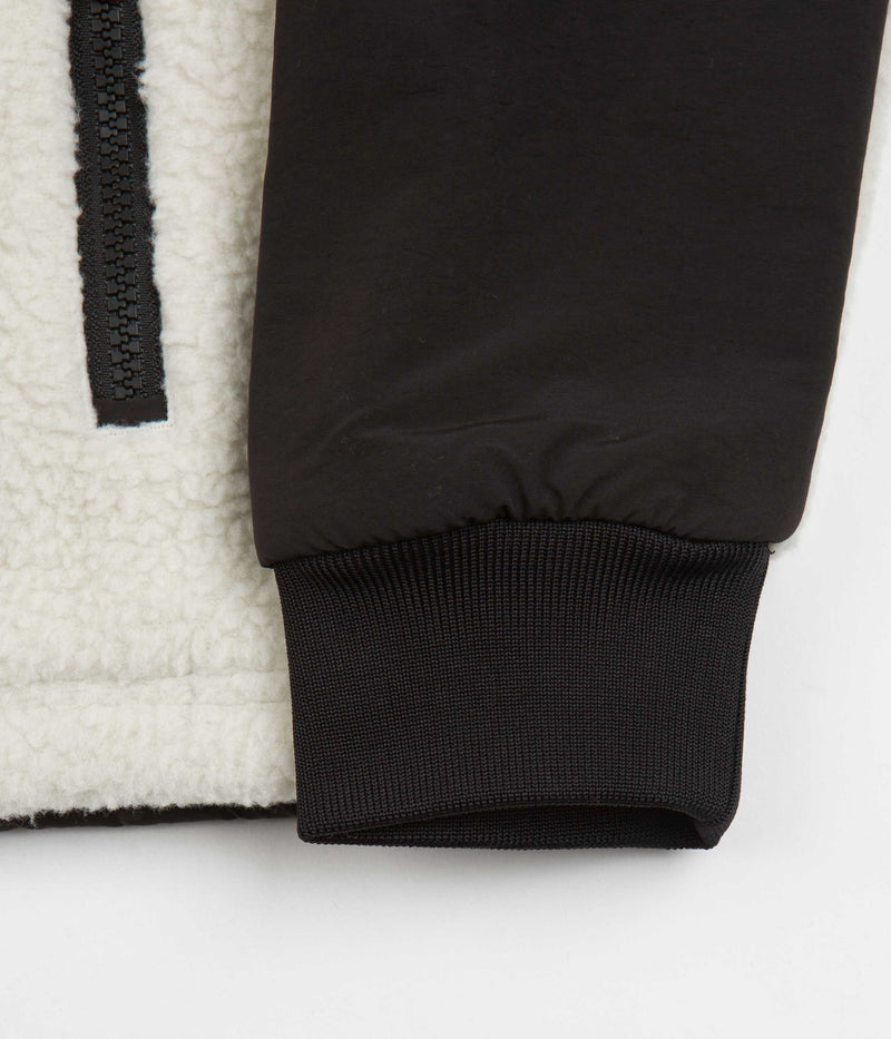 Topo Designs Womens Subalpine Fleece in Bone White  and Black