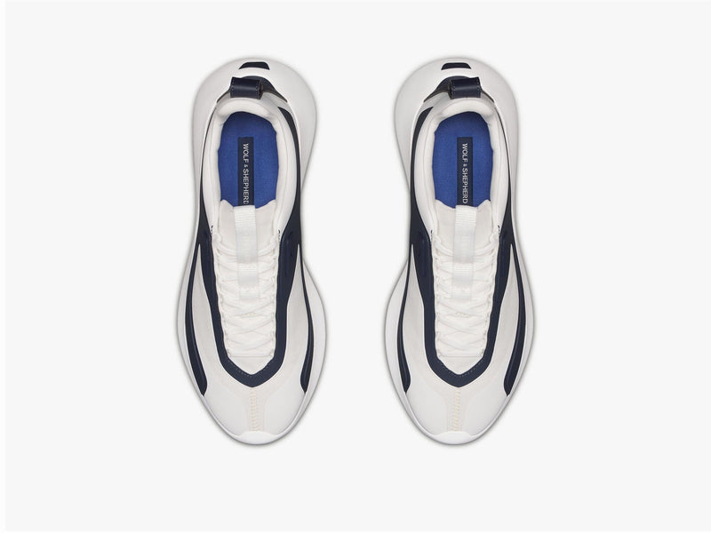 Navy / White