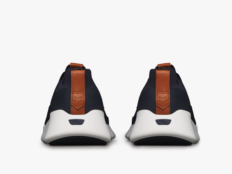 Navy / White