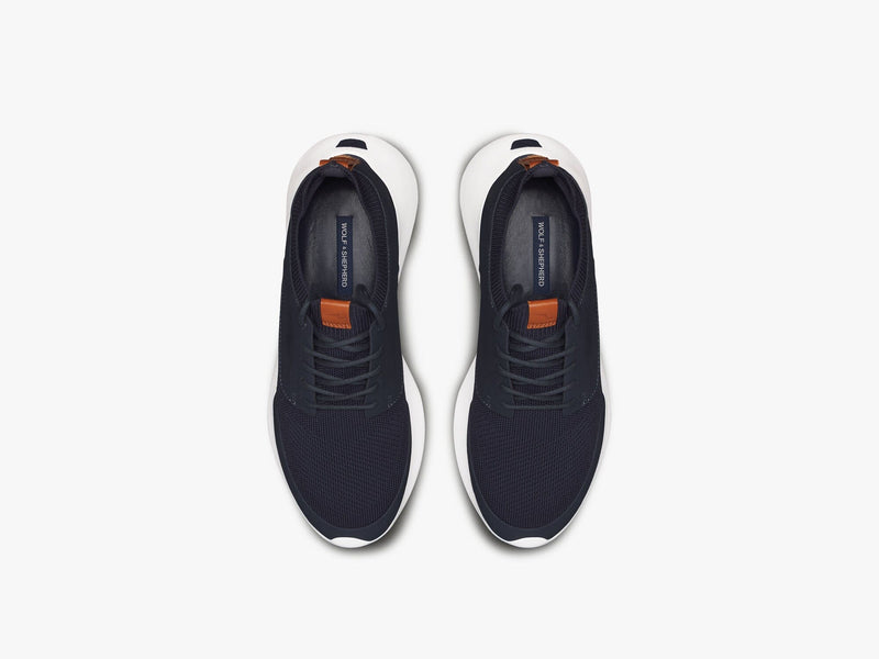 Navy / White