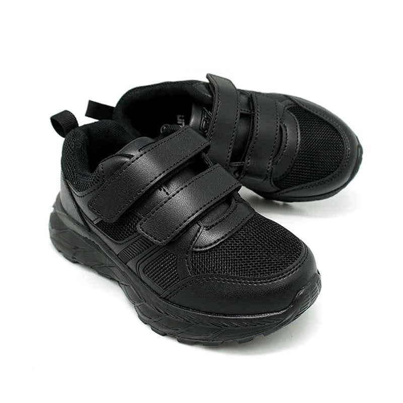 Unite Black School Shoes - UTE9003