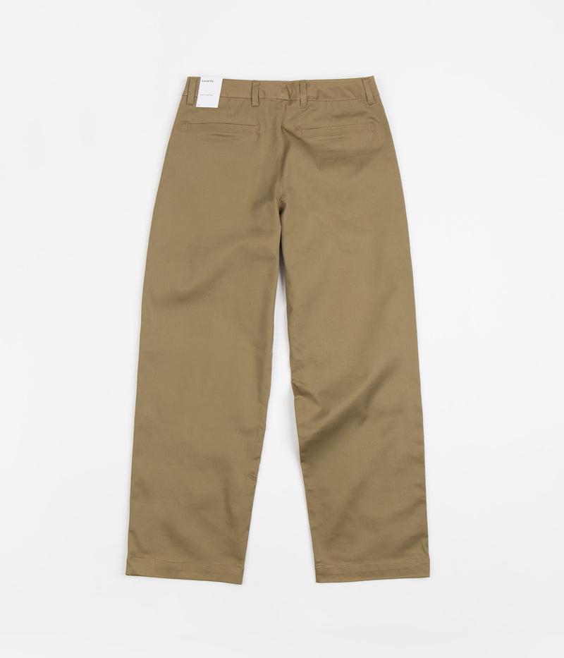 Nike Unlined Chino Pants in Dark Driftwood and White