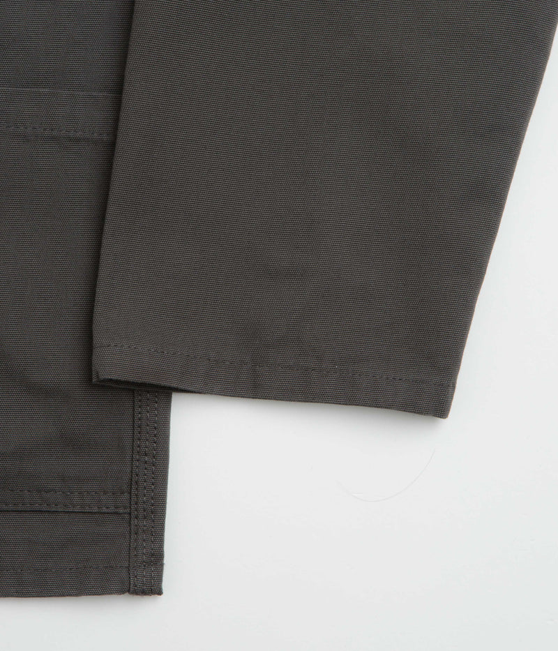 Uskees 3001 Buttoned Overshirt in Charcoal