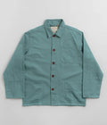 Uskees 3001 Buttoned Overshirt in Eucalyptus