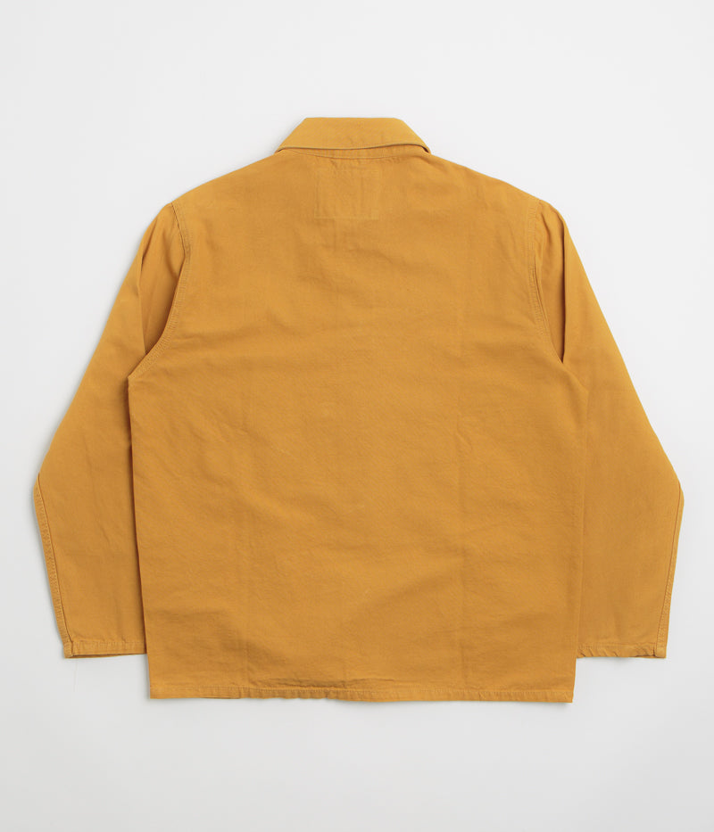 Uskees 3001 Buttoned Overshirt in Yellow
