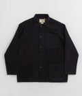 Uskees 3001 Cord Buttoned Overshirt in Midnight Blue