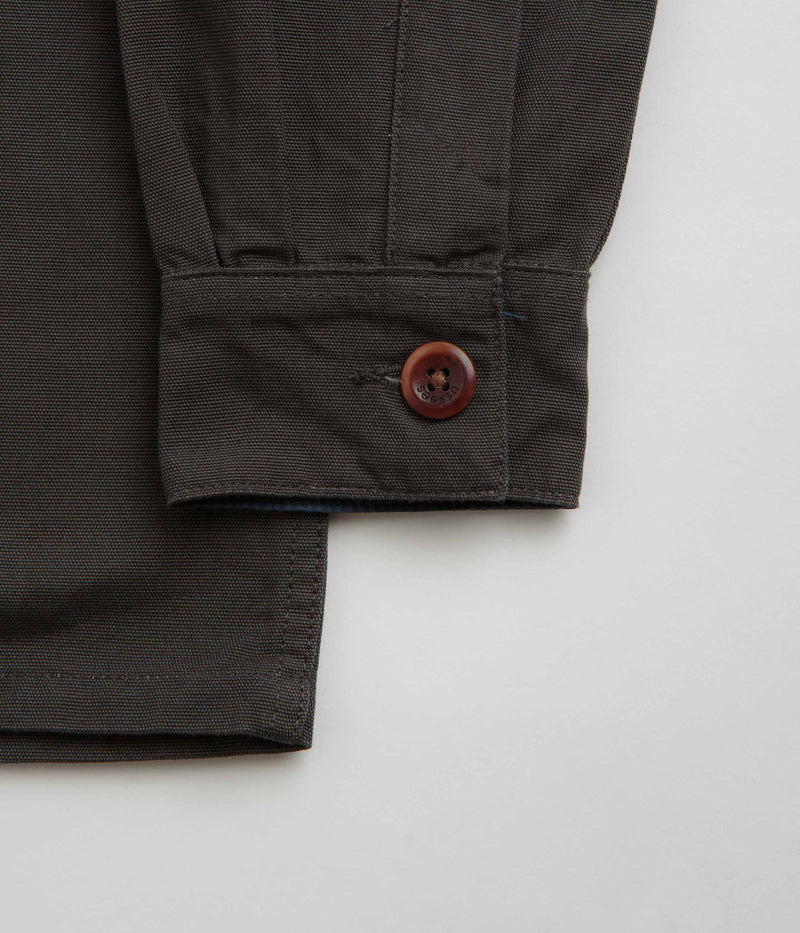 Uskees 3003 Buttoned Work Shirt in Charcoal