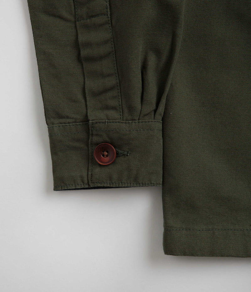Uskees 3003 Buttoned Work Shirt in Vine Green