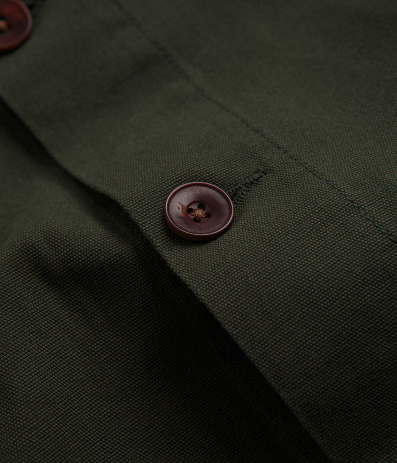 Uskees 3003 Buttoned Work Shirt in Vine Green
