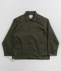 Uskees 3013 Oversized Coach Jacket in Vine Green
