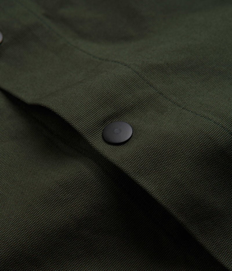 Uskees 3013 Oversized Coach Jacket in Vine Green