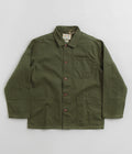 Uskees 3027 Canvas Buttoned Overshirt in Coriander