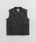 Uskees 3029 Patch Pocket Canvas Vest in Charcoal