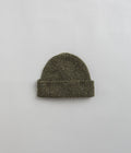 Uskees 4003 Speckled Donegal Wool Beanie in Army Green