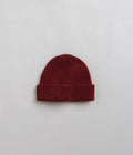 Uskees 4003 Speckled Donegal Wool Beanie in Merlot