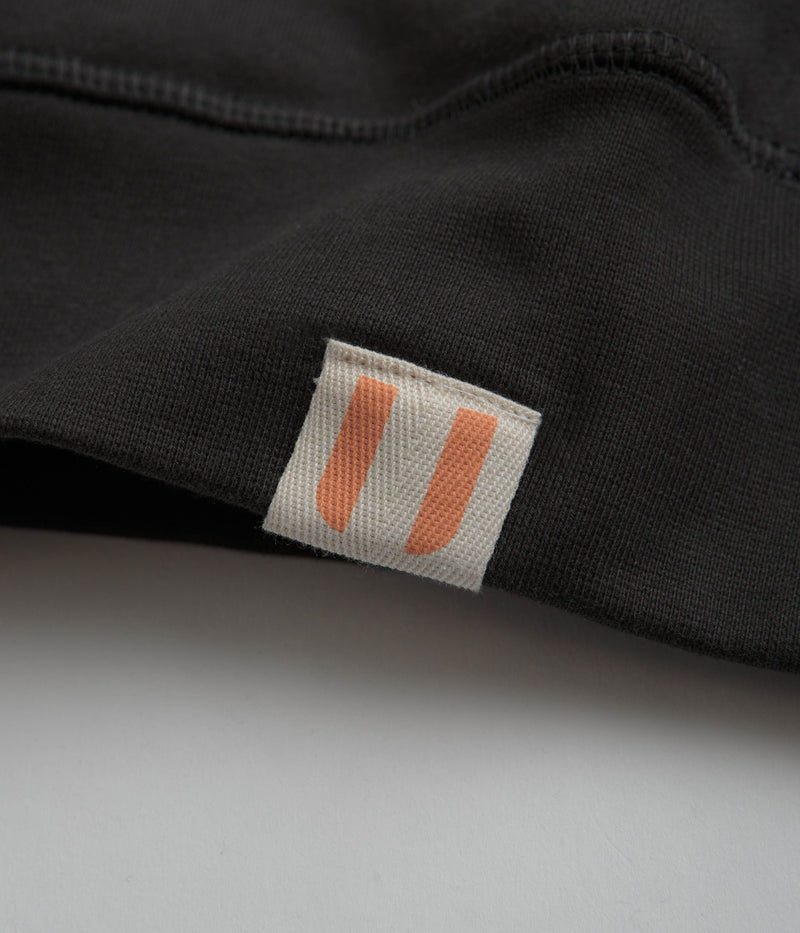 Uskees 7004 Hoodie in Faded Black