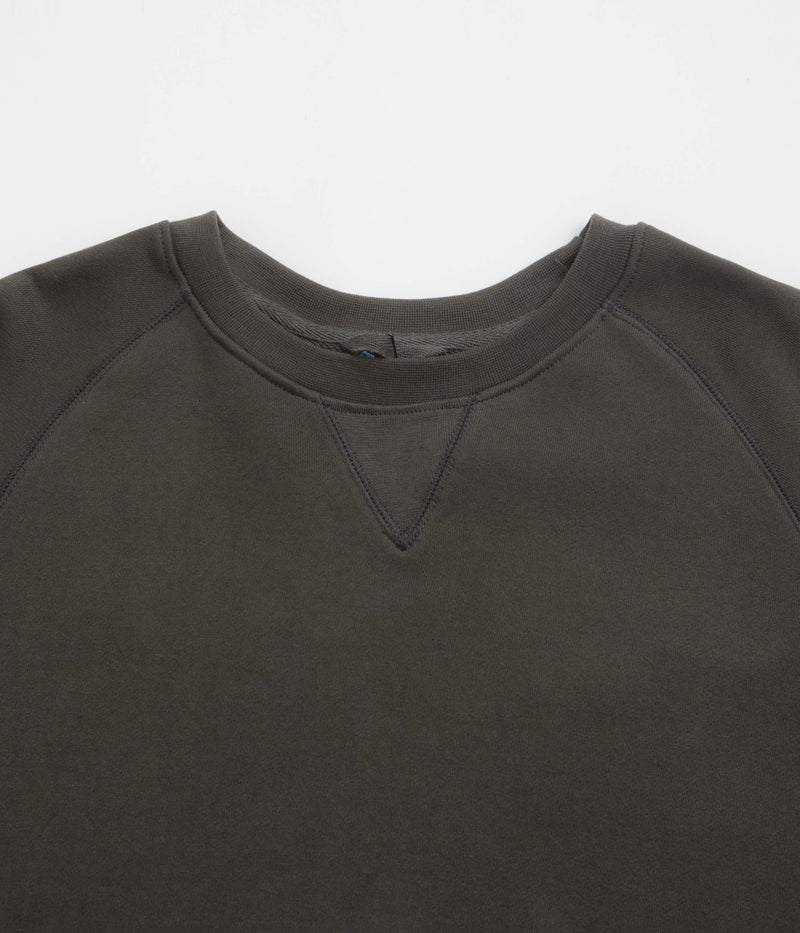 Uskees 7005 Crewneck Sweatshirt in Faded Black